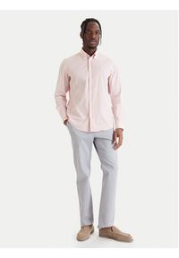 BOSS Koszula H-Liam 50562048 Różowy Regular Fit. Kolor: różowy. Materiał: bawełna #3