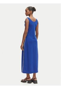 LOLA CASADEMUNT Sukienka codzienna LS2616148 Niebieski Regular Fit. Okazja: na co dzień. Kolor: niebieski. Materiał: syntetyk. Typ sukienki: proste. Styl: casual #5