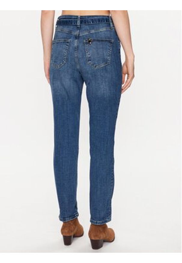 Liu Jo Jeansy UF3019 D4391 Granatowy Straight Fit. Kolor: niebieski
