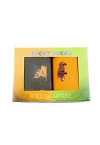 TAGART - Skarpety myśliwskie unisex Tagart FN Summer 2Pack Boar&Tagart we wzory. Kolor: żółty, wielokolorowy, zielony