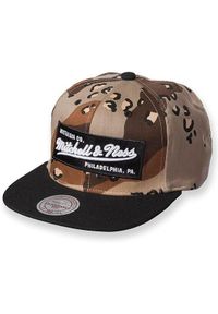 Czapka Mitchell & Ness NE18Z Box Logo. Kolor: wielokolorowy, brązowy, czarny. Styl: sportowy #1