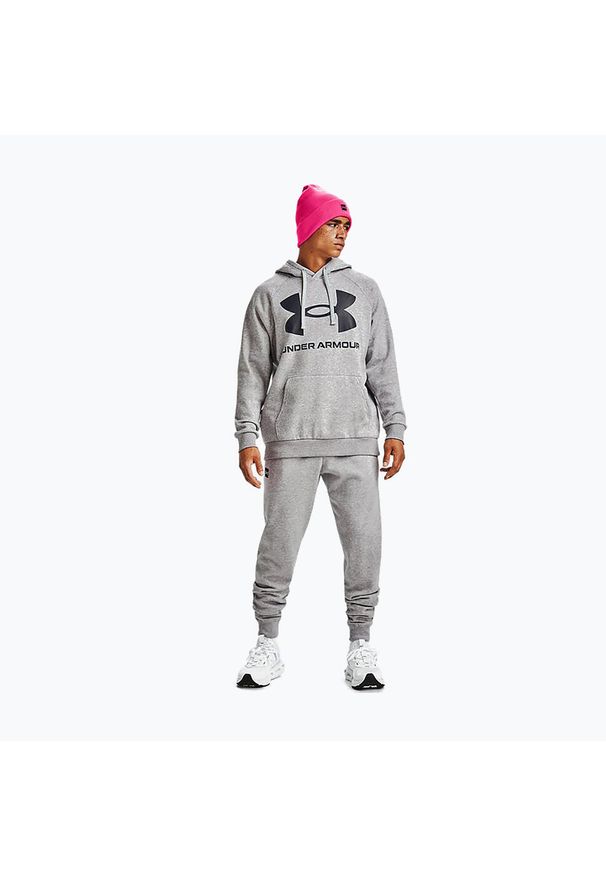 Bluza męska Under Armour Rival Fleece Big Logo HD. Kolor: szary