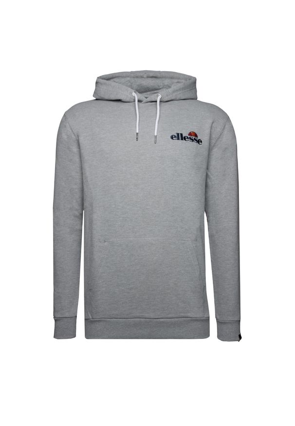 Ellesse Primero Hoody, męska bluza. Kolor: szary. Materiał: poliester, bawełna