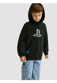 Reserved - Bluza Playstation - czarny. Kolor: czarny. Materiał: dzianina, bawełna