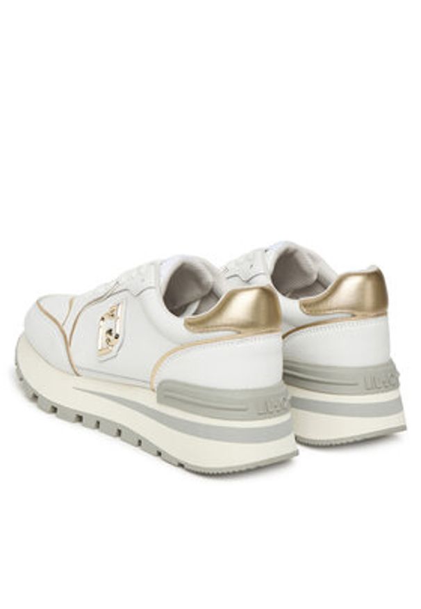 Liu Jo Sneakersy Amazing 25 BF5049 PX026 Biały. Kolor: biały. Materiał: skóra