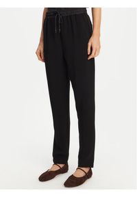Marella Spodnie dresowe Abitata 2513131045 Czarny Regular Fit. Kolor: czarny. Materiał: syntetyk #1