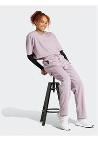Adidas - adidas T-Shirt ALL SZN IR8867 Fioletowy Oversize. Kolor: fioletowy. Materiał: bawełna #6