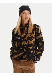 Roxy Polar Moonrising Fleece ERJFT04972 Czarny Regular Fit. Kolor: czarny. Materiał: syntetyk