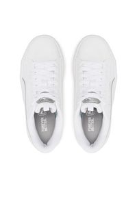 Puma Sneakersy Smash Platform v3 Pop Up 392504 02 Biały. Kolor: biały. Materiał: skóra. Obcas: na platformie #6
