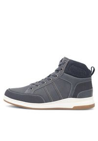 Lanetti Sneakersy MP07-11714-01 Granatowy. Kolor: niebieski. Materiał: skóra #7
