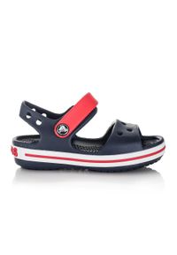 Sandały chłopięce Crocs CROCBAND. Kolor: czerwony, wielokolorowy, niebieski