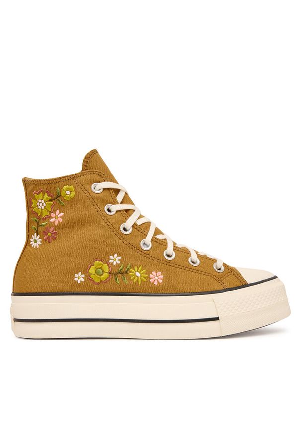 Trampki Converse. Kolor: brązowy