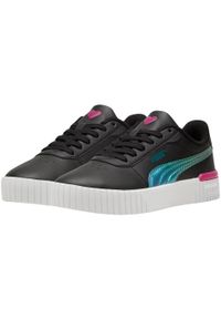 Buty dla dzieci Puma Carina 2.0. Kolor: czarny, wielokolorowy. Materiał: syntetyk, materiał