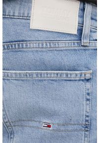 Tommy Jeans szorty jeansowe SCANTON BF0111 męskie. Kolor: niebieski. Materiał: denim #3