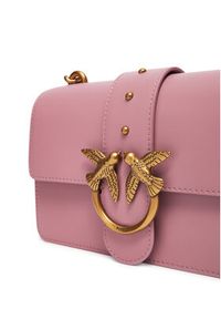 Pinko - PINKO Torebka Love One Mini Cl PE 25 PCPL 100059 A0F1 Różowy. Kolor: różowy. Materiał: skórzane #5