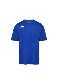 Koszulka dziecięca Kappa Dovo. Kolor: niebieski. Sport: fitness