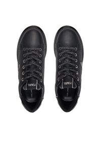Karl Lagerfeld - KARL LAGERFELD Sneakersy KL62610H Czarny. Kolor: czarny. Materiał: skóra #6