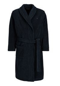 TOMMY HILFIGER - Tommy Hilfiger Szlafrok Icon Bathrobe 2S87905539 Granatowy. Kolor: niebieski. Materiał: bawełna #4