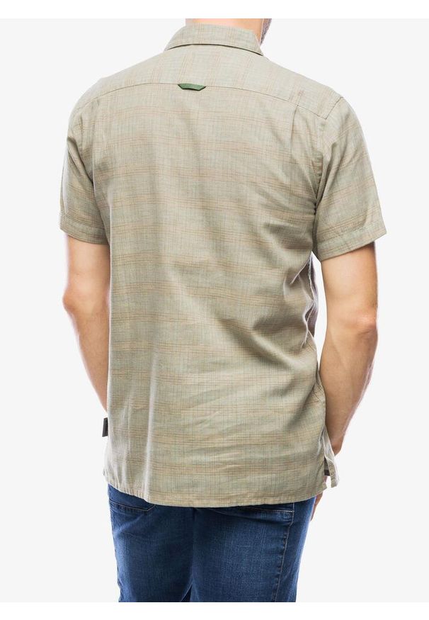 ROYAL ROBBINS - Koszula turystyczna męska Royal Robbins Hempline Spaced SS. Kolor: beżowy