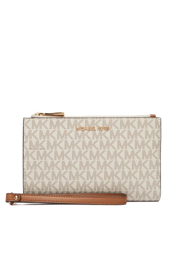 MICHAEL Michael Kors Portfel 32F1GJ6W4B Écru. Materiał: skóra