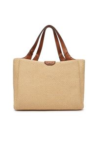 DKNY Torebka Willa Tote R61AOG32 Beżowy. Kolor: beżowy #1
