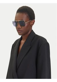 Max Mara Okulary przeciwsłoneczne MM0121 30A Złoty. Kolor: złoty