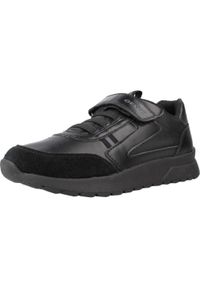 Geox - Buty GEOX J BRIEZEE BOY Czarny. Kolor: czarny. Materiał: syntetyk, tkanina. Sport: turystyka piesza