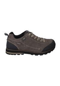 Niskie buty trekkingowe CMP Elettra WP. Kolor: zielony, wielokolorowy, brązowy. Materiał: tkanina, guma, zamsz. Sport: turystyka piesza #1