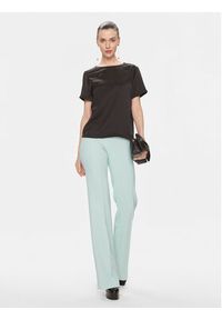 Elisabetta Franchi Spodnie materiałowe PA-T15-41E2- PA-T15-41E2 Zielony Regular Fit. Kolor: zielony. Materiał: syntetyk #4