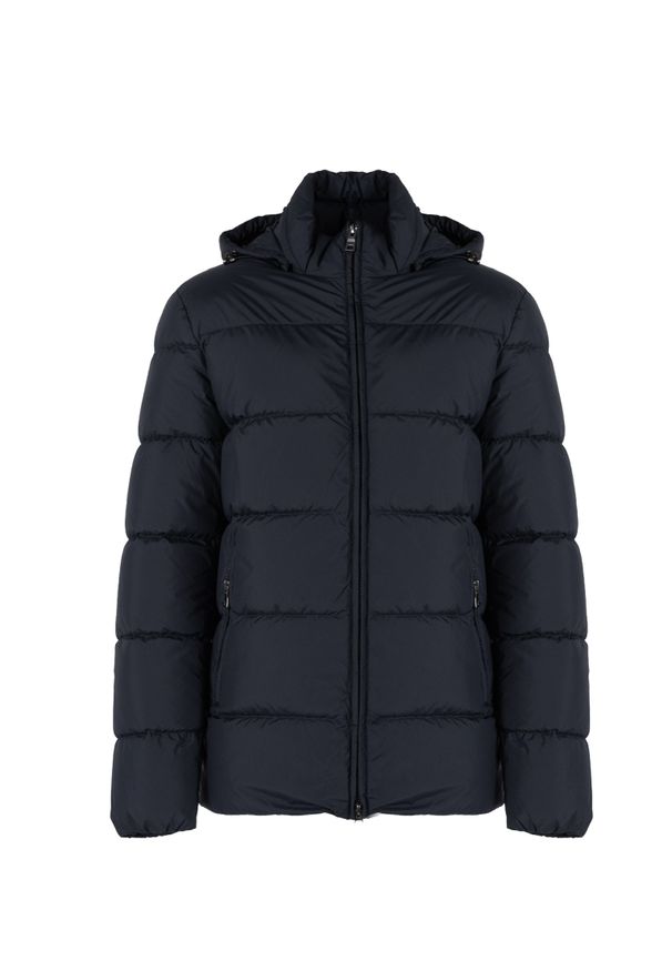 Geox Kurtka "Nettuno" | M2626J T2936 | Mężczyzna | Granatowy. Okazja: na co dzień. Kolor: niebieski. Materiał: poliester. Styl: casual
