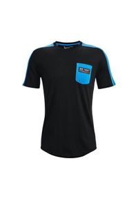 Koszulka treningowa męska Under Armour Pocket. Kolor: wielokolorowy. Długość rękawa: krótki rękaw. Długość: krótkie