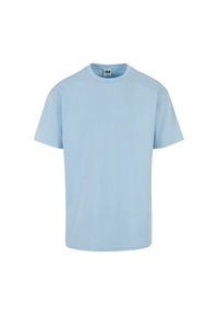 Koszulka oversize Urban Classics z efektem ACID WASH. Kolor: niebieski #1