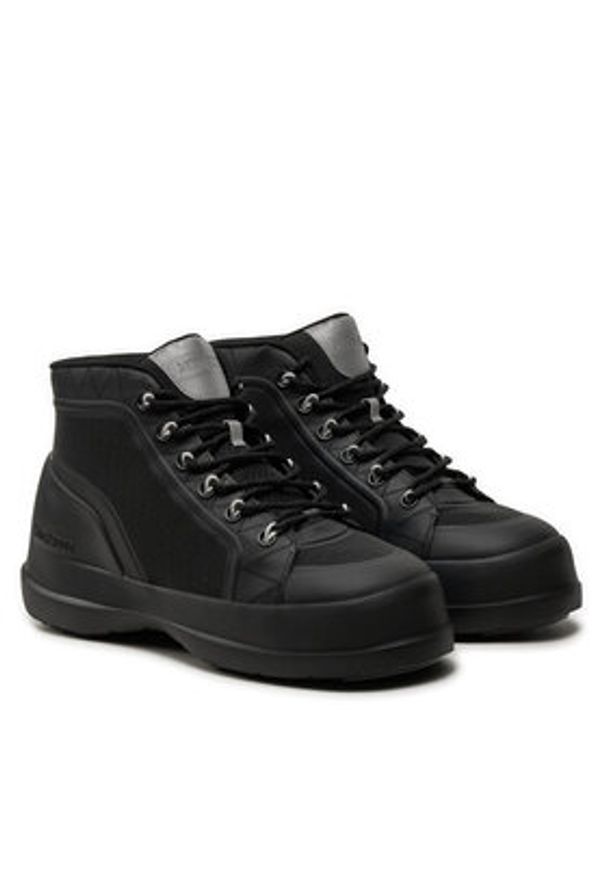 Moon Boot Śniegowce Luna Trek Mid Nylon 80D2480080 Czarny. Kolor: czarny. Materiał: materiał