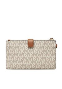 MICHAEL Michael Kors Duży Portfel Damski Jet Set 32F1GJ6W4B Beżowy. Kolor: beżowy. Materiał: skóra