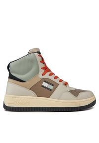 Sneakersy Tommy Jeans. Kolor: beżowy