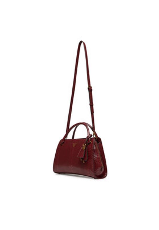 Guess Torebka Annita HWKB94 99060 Bordowy. Kolor: czerwony. Materiał: skórzane