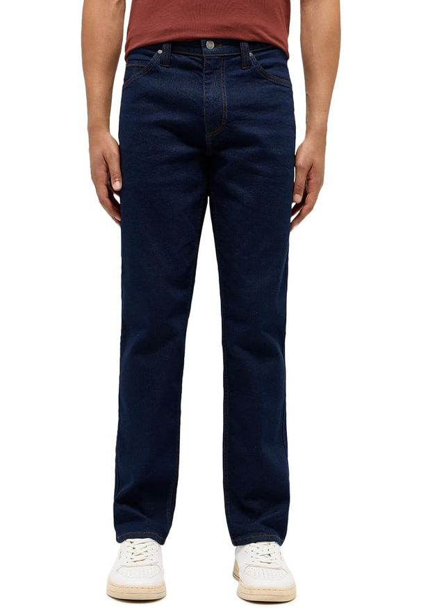 Męskie Spodnie Jeansowe Mustang Style Tramper Straight Denim Blue 1015877 5000 940