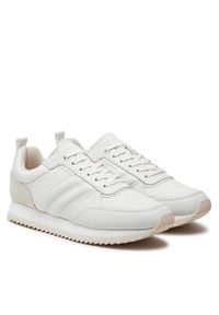 Calvin Klein Sneakersy Runner Lace Up Saff Mono HW0HW02102 Biały. Kolor: biały #2