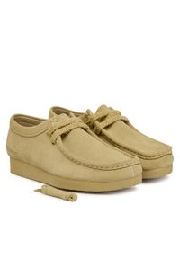 Clarks Półbuty Wallabee Lite. 26328082 Beżowy. Kolor: beżowy. Materiał: skóra, zamsz #5