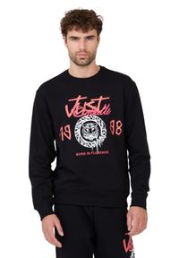 Just Cavalli - JUST CAVALLI Czarna męska bluza R 1998 Dripp, Rozmiar M. Kolor: czarny #5