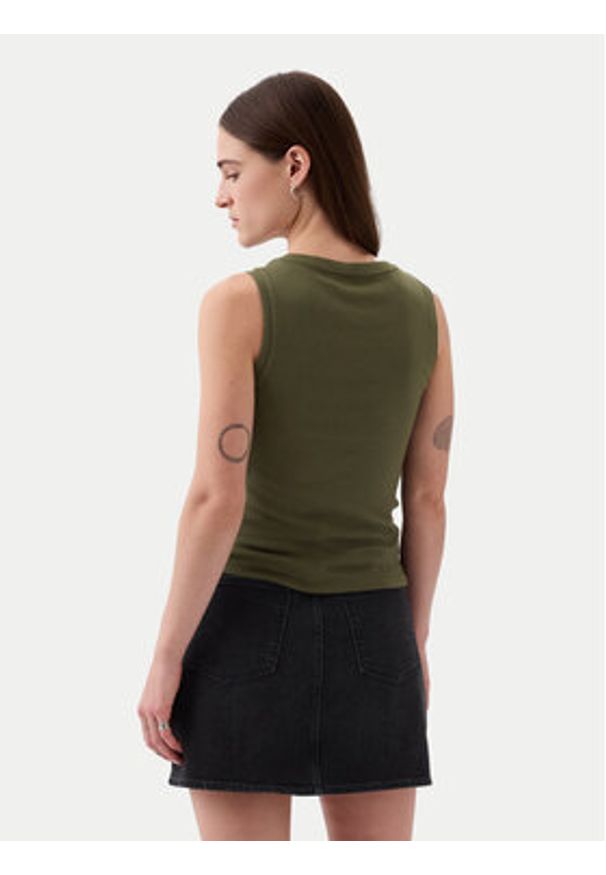 GAP - Gap Top 540735-11 Zielony Slim Fit. Kolor: zielony. Materiał: bawełna