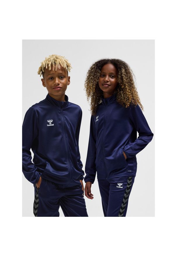 Dziecięca bluza dresowa Hummel Essential. Kolor: niebieski. Materiał: dresówka. Sport: joga i pilates