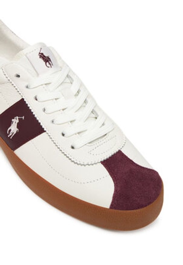 Polo Ralph Lauren Sneakersy Court Vlc Pp 816974111001 Biały. Kolor: biały. Materiał: skóra