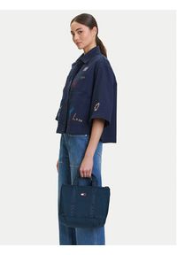 Tommy Jeans Torebka Tjw Daily Mini Tote AW0AW17566 Granatowy. Kolor: niebieski #6