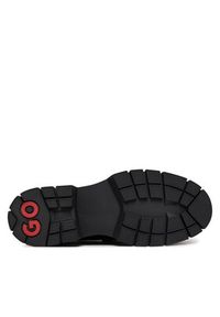 Hugo - HUGO Loafersy Kris 50548194 Czarny. Kolor: czarny. Materiał: skóra #4