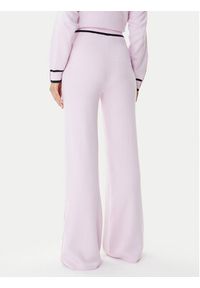 Liu Jo Sport Spodnie dzianinowe TF5252 MS59L Różowy Relaxed Fit. Kolor: różowy. Materiał: syntetyk. Styl: sportowy #10