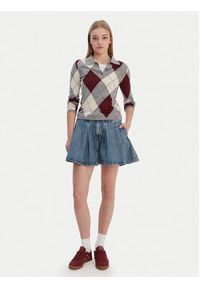 Tommy Jeans Spódnica jeansowa DW0DW21992 Niebieski Regular Fit. Kolor: niebieski. Materiał: bawełna #2