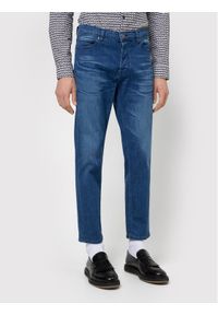 Hugo Jeansy 634 50449225 Niebieski Tapered Fit. Kolor: niebieski #1