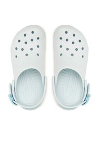 Crocs Klapki Classic Enamel Buckle Clog 213347 Niebieski jasny. Kolor: niebieski #6