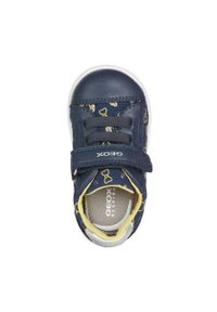 Geox - Buty dziecięce. Nosek buta: okrągły. Zapięcie: rzepy. Kolor: niebieski. Materiał: guma #2